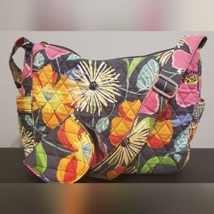 Vera Bradley Multicolor Floral Quilted Shoulder Bag